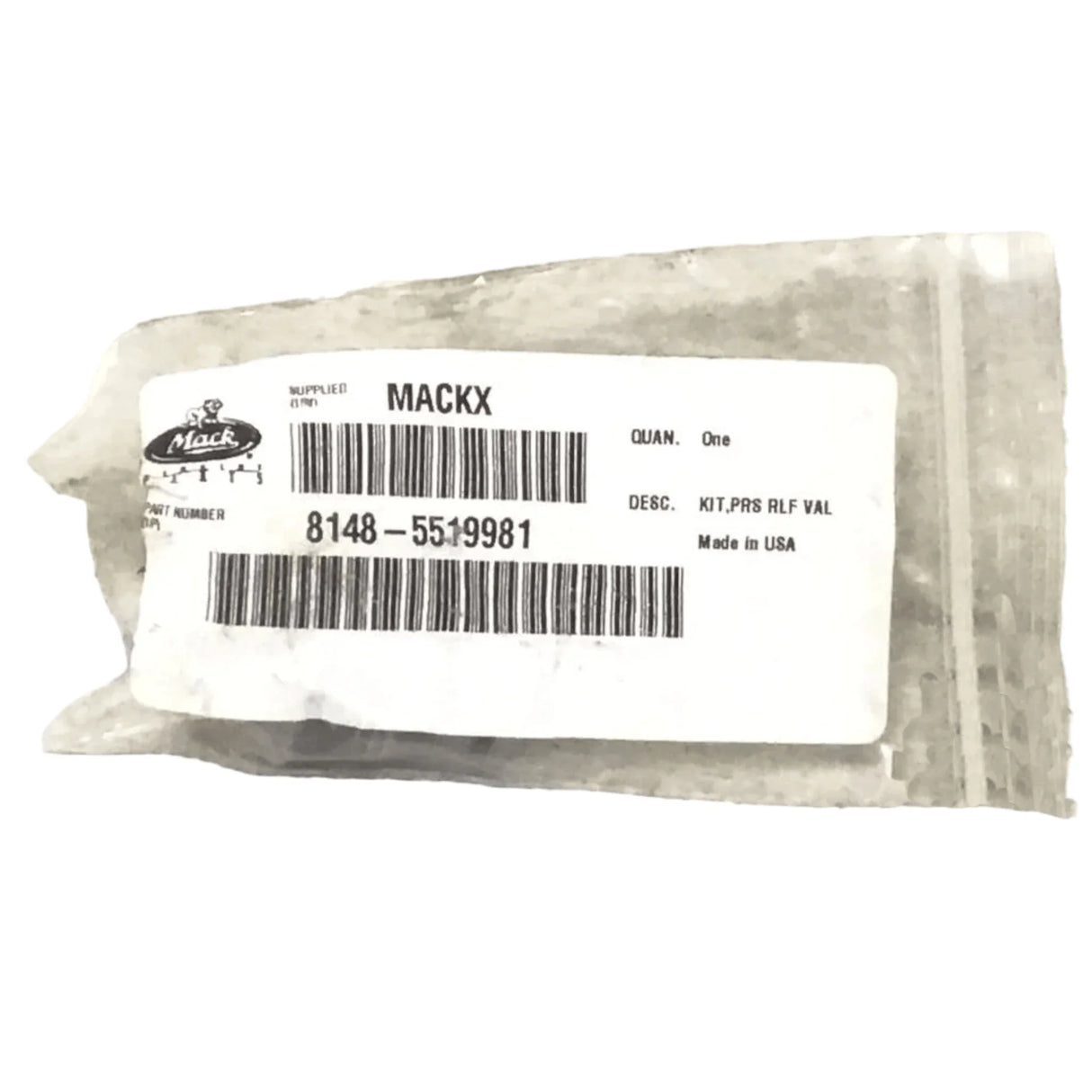 8148-5519981 Genuine Volvo KitPressure Relief Cartr - Truck To Trailer