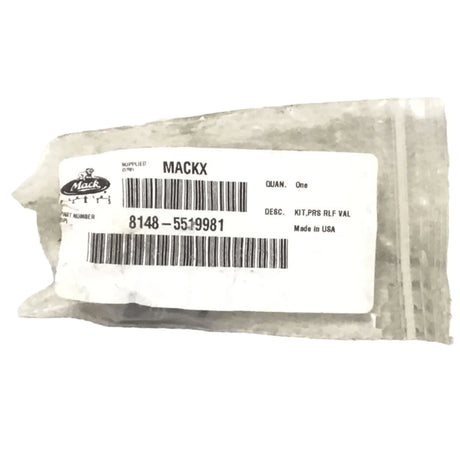 8148-5519981 Genuine Volvo KitPressure Relief Cartr - Truck To Trailer