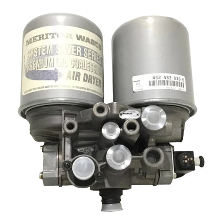 8235-S4324330360 Genuine Mack Twin Air Dryer Assembly - Truck To Trailer
