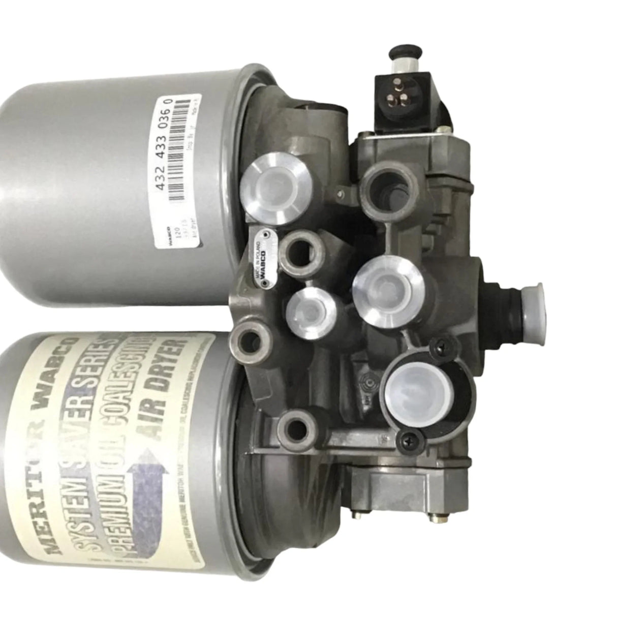 8235-S4324330360 Genuine Mack Twin Air Dryer Assembly - Truck To Trailer