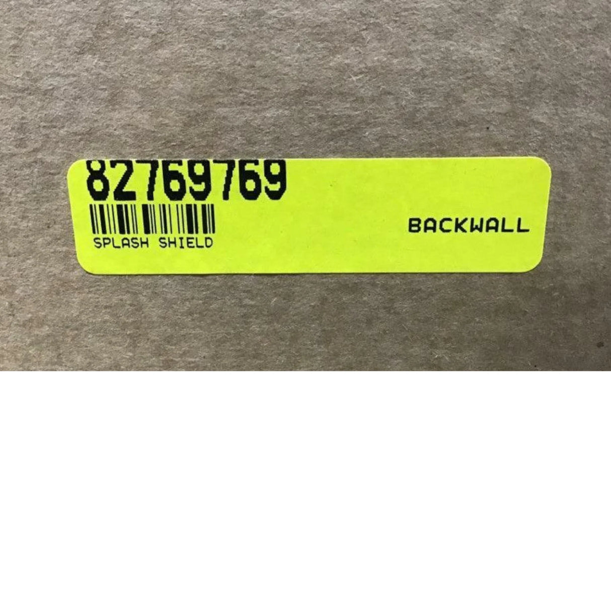 82769769 Genuine Volvo Splash Shield - Truck To Trailer