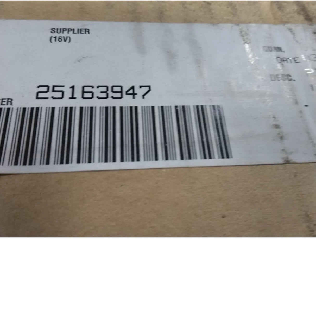 25163947 Genuine Volvo Pipe - Truck To Trailer