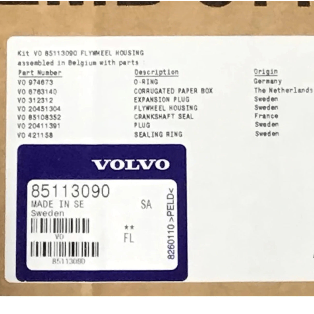 85113090 Genuine Volvo Flywheel Housing - Truck To Trailer
