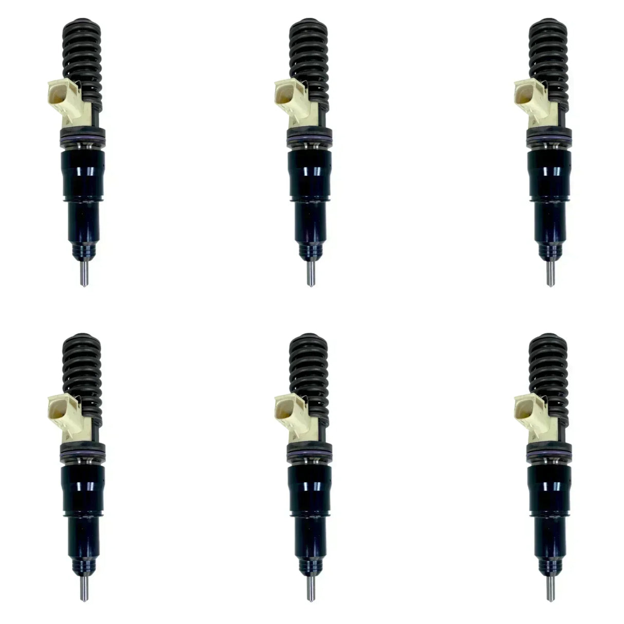 BEBE4F09001 Genuine Mack Injectors Set Of Six 6 For D13 Mp8 - Truck To Trailer