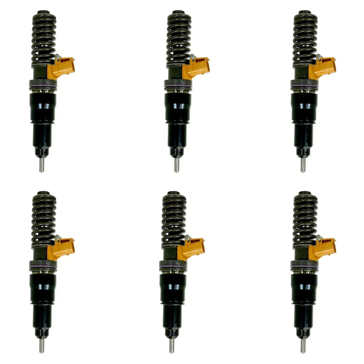 BEBE4L15001 Genuine Volvo Injectors Set Of Six 6 For Volvo D11 Mack Mp7 - Truck To Trailer
