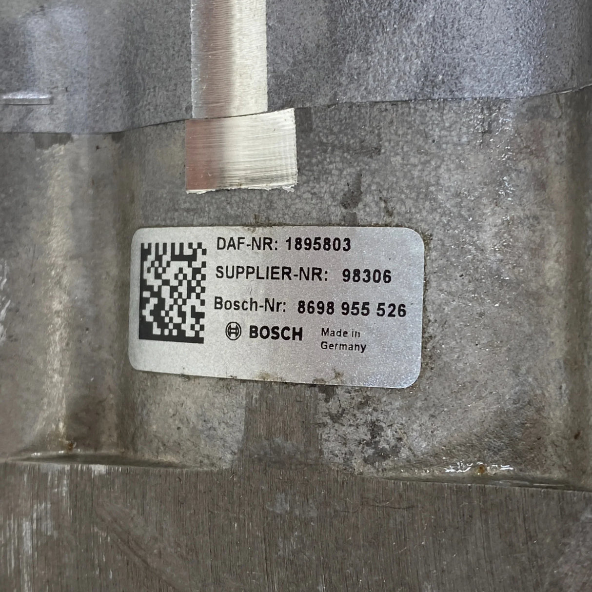 8698955513 Genuine Bosch Tandem Pump Steering And Fuel - Truck To Trailer