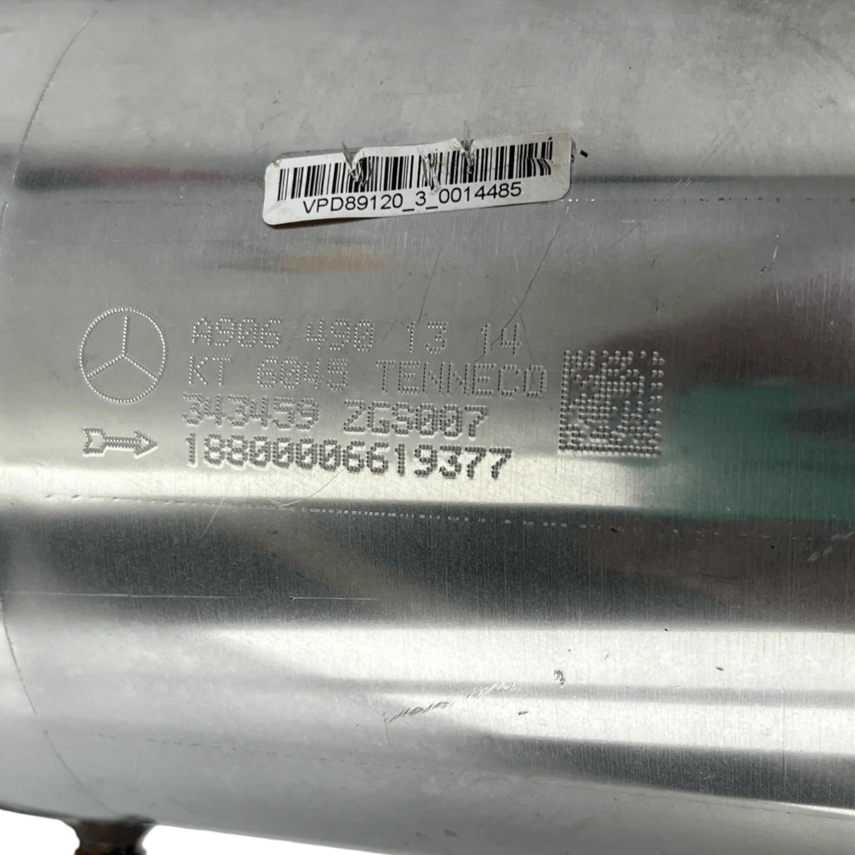 9064900600 Mercedes Exhaust System-Front Pipe For 16-17 Sprinter 3500 3.0L-V6 - Truck To Trailer