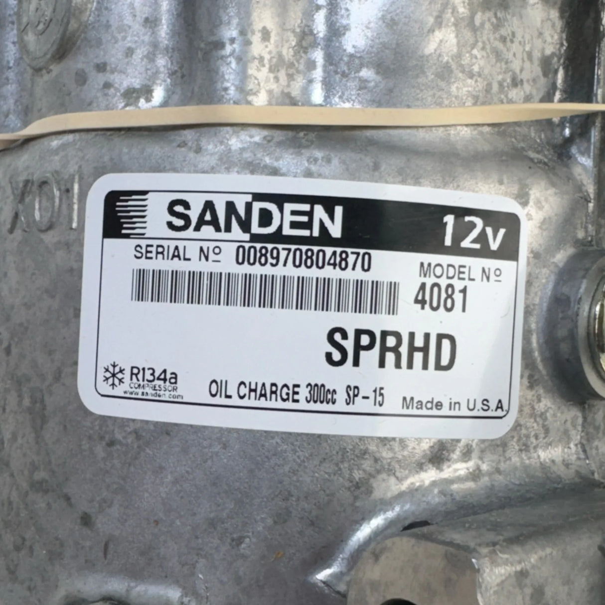 SD7H15-SHDC Genuine Sanden A/C Compressor - Truck To Trailer