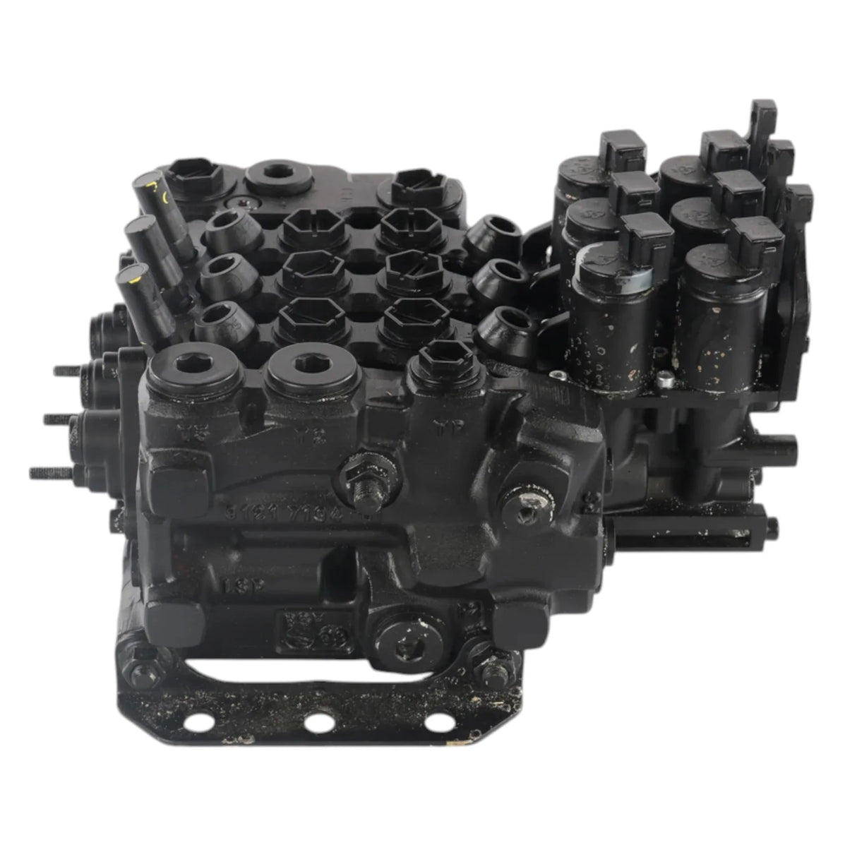 L90LS-03-SE10-047 Parker Three Spool Hydraulic Control Valve - Truck To Trailer