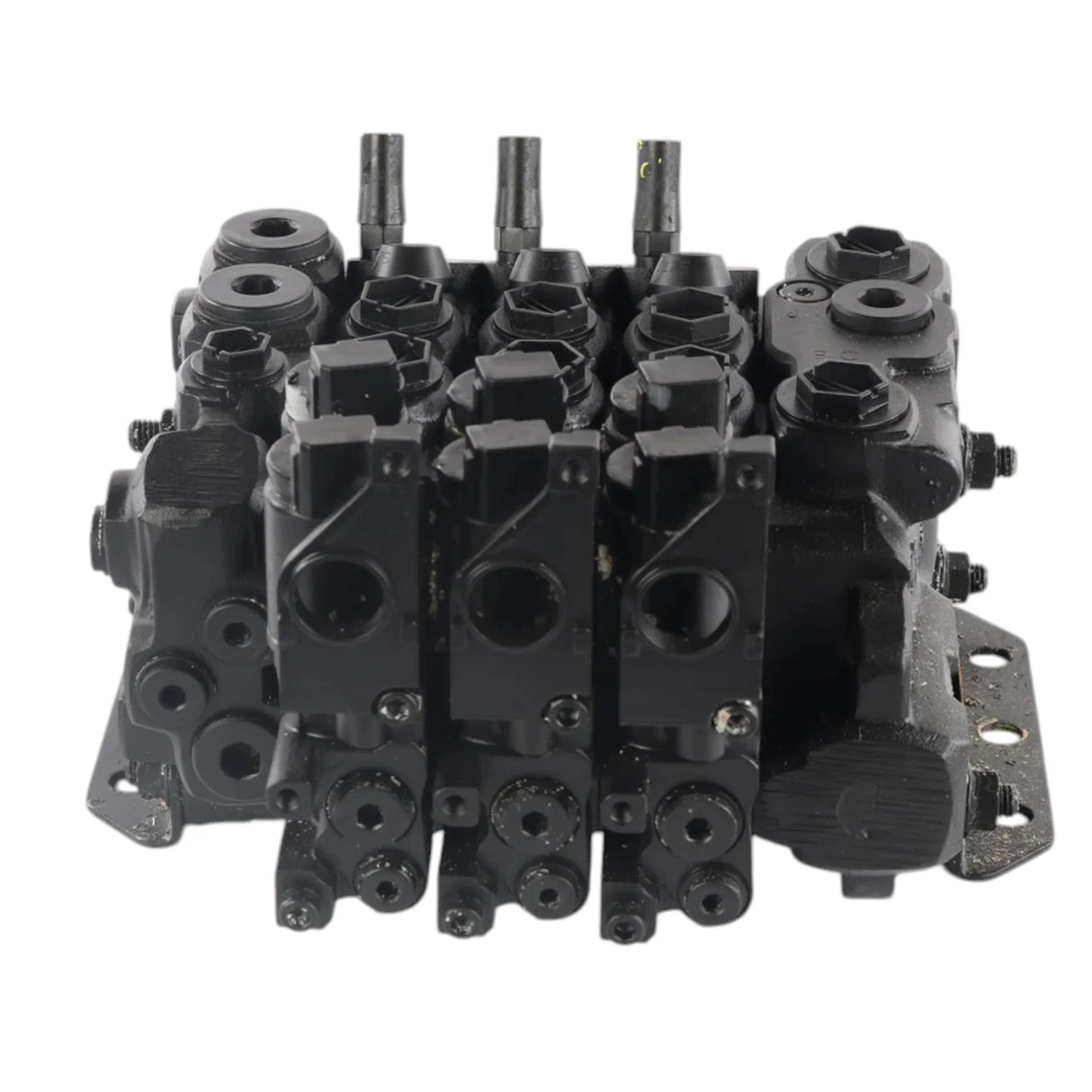 L90LS-03-SE10-047 Parker Three Spool Hydraulic Control Valve - Truck To Trailer