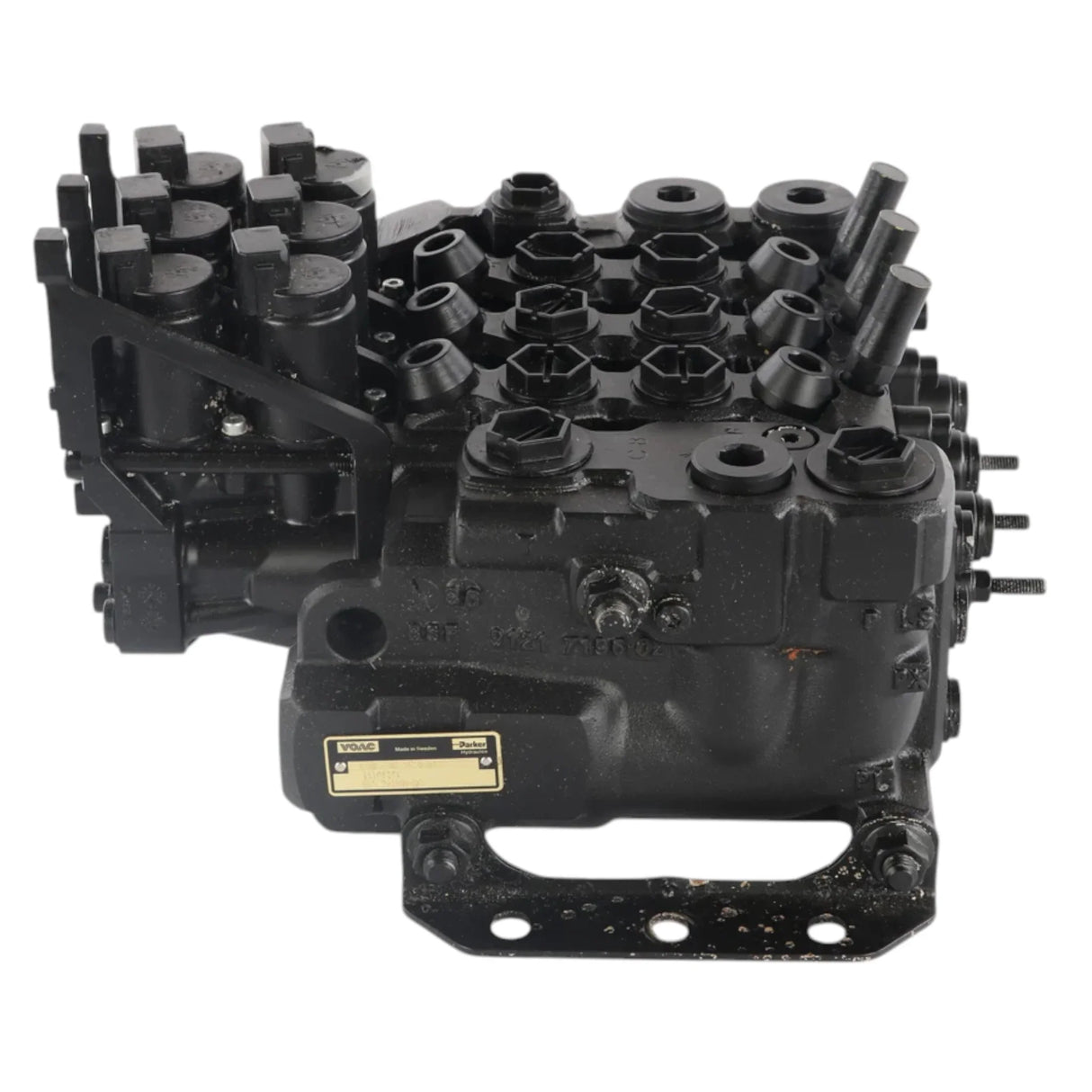 L90LS-03-SE10-047 Parker Three Spool Hydraulic Control Valve - Truck To Trailer