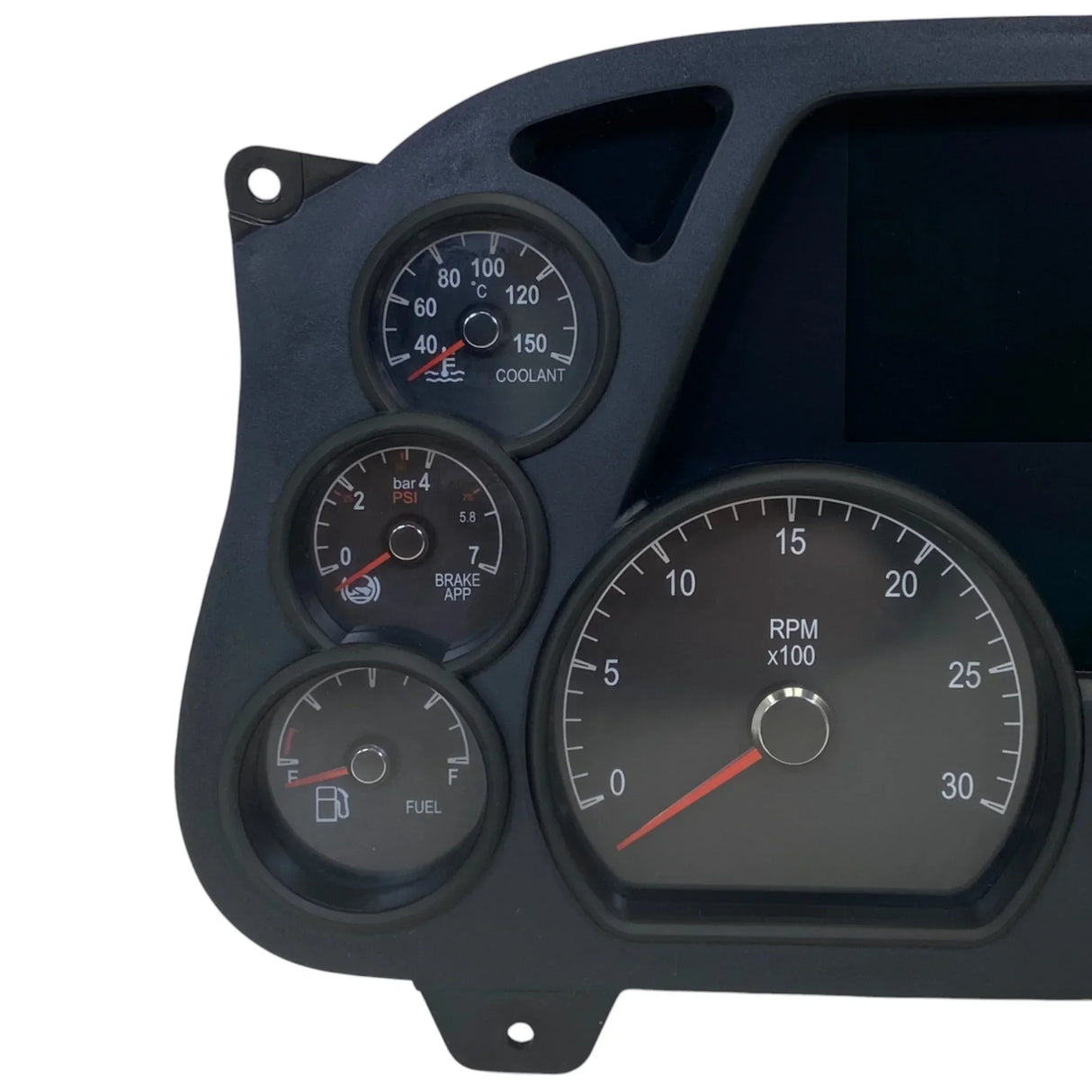 Q43605763111B Genuine Paccar Instrument Cluster Black Bezel - Truck To Trailer