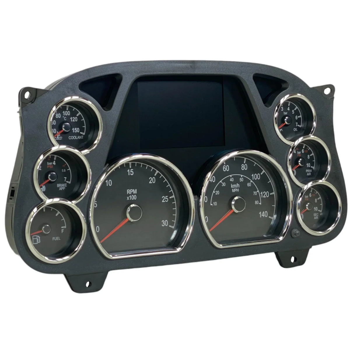 Q43605763111C Genuine Paccar Instrument Cluster Chrome Bezel - Truck To Trailer