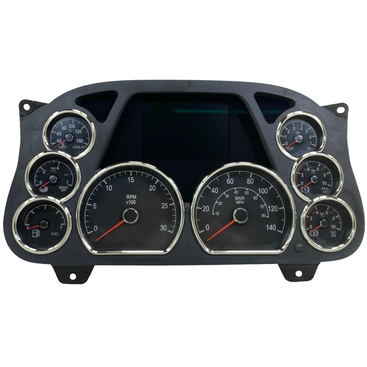 Q43605763111C Genuine Paccar Instrument Cluster Chrome Bezel - Truck To Trailer