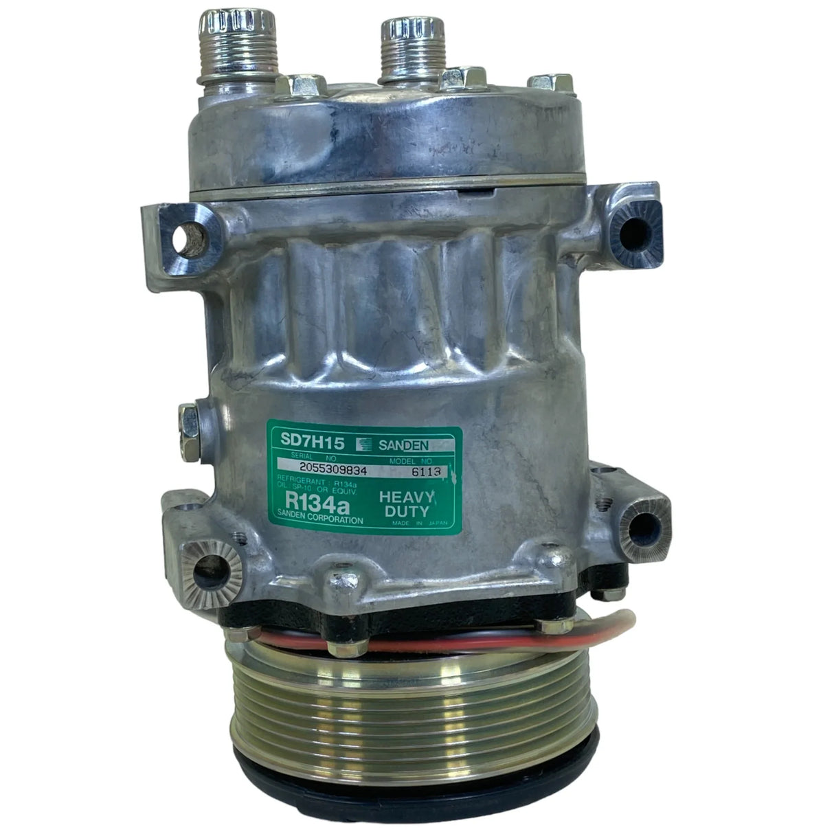 47358876 Genuine CNH Industrial A/C Compressor 6113 - Truck To Trailer