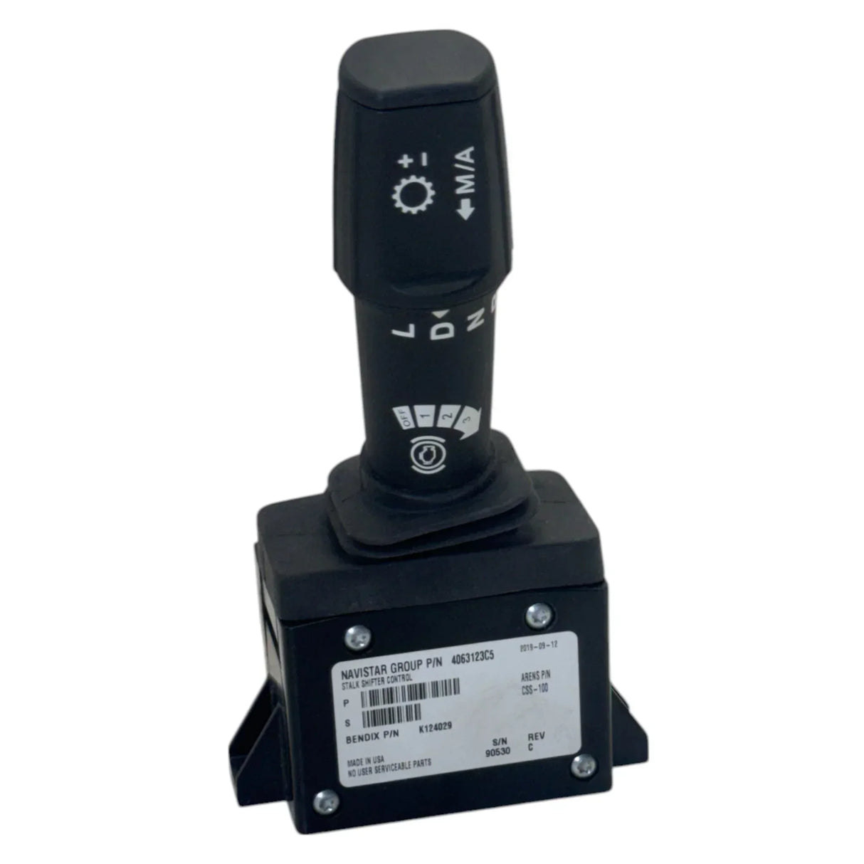 4063123C2 Genuine International Universal Stalk Shifter - Truck To Trailer