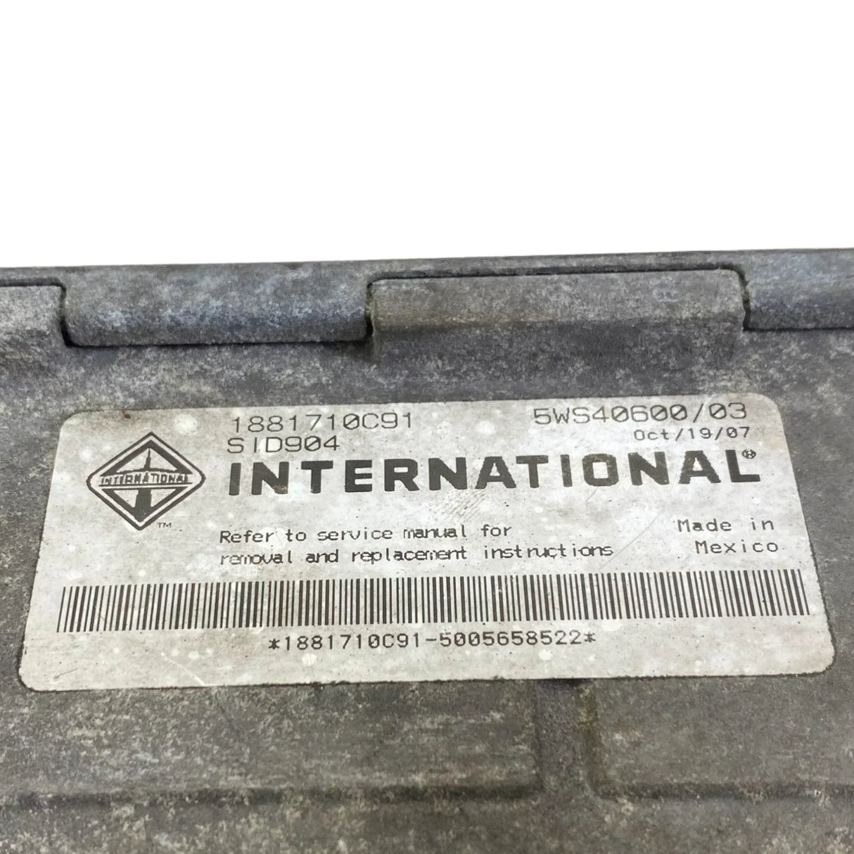 5010857R94 International Ecm Engine Control Module For Maxxforce Used - Truck To Trailer