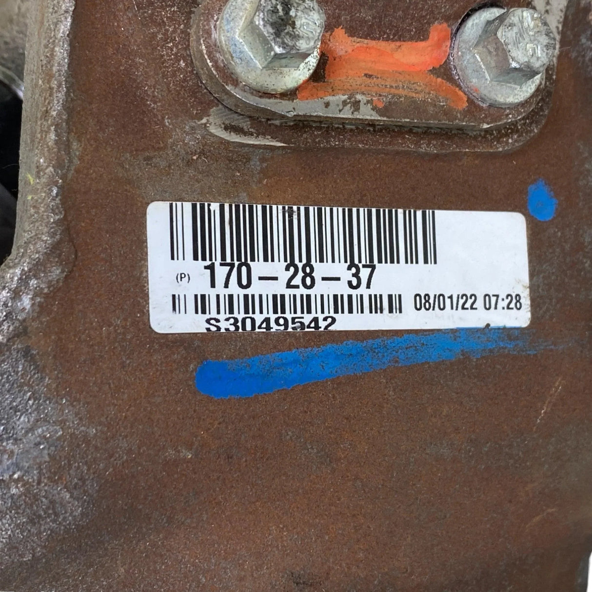 A09-11364-240 Genuine Spicer DriveShaft- Interaxle SPL170SIA 45 Degree 24 INCH - Truck To Trailer