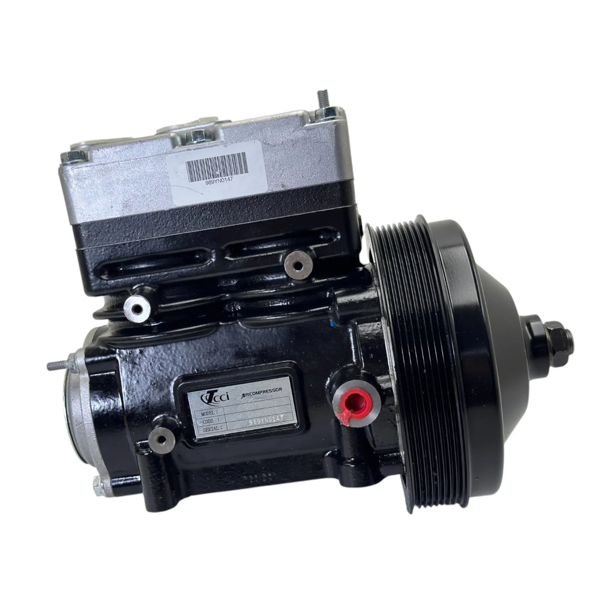 4097989C94 Genuine International Twin Cylinder Air Compressor - Truck To Trailer