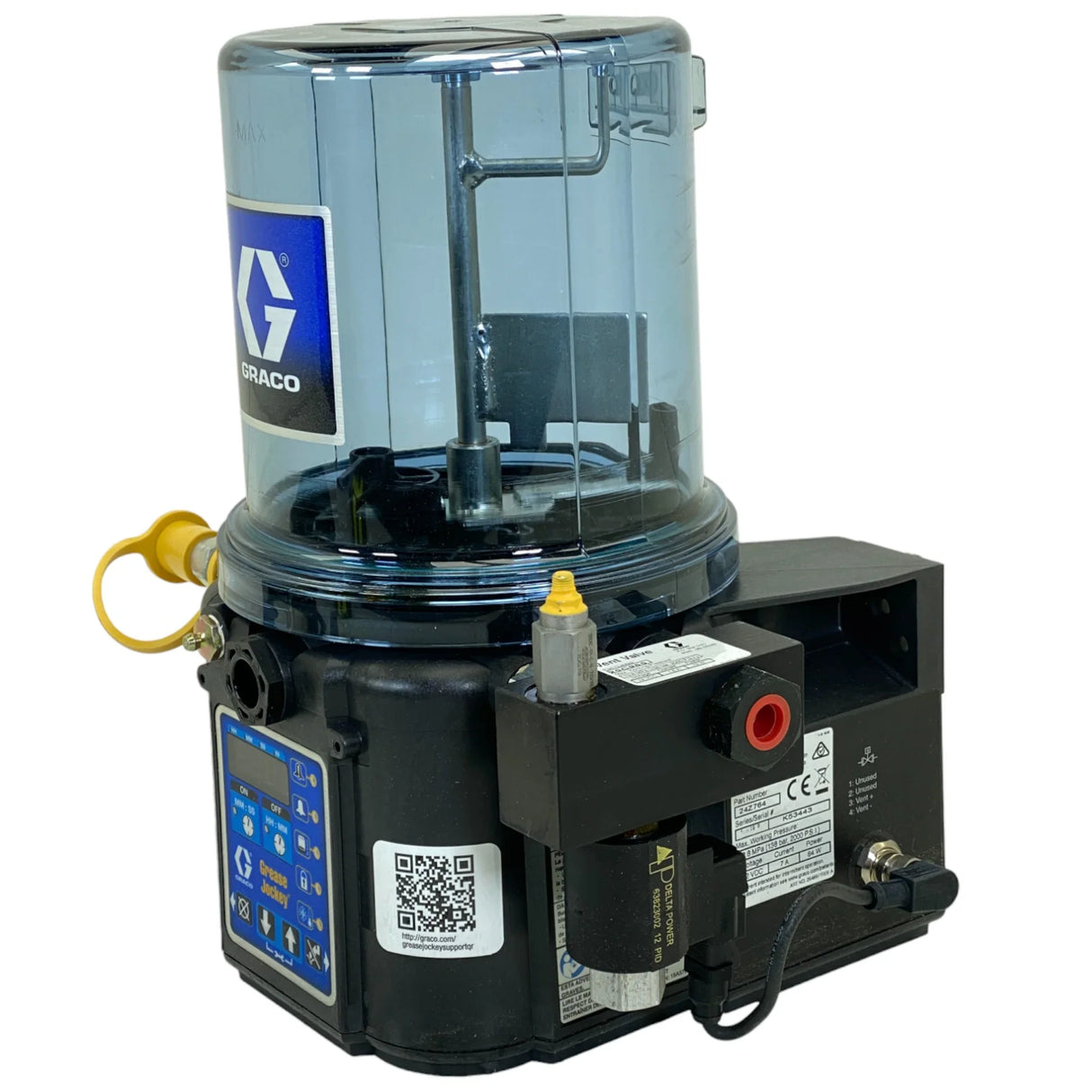 25C990 Genuine Graco Electric Grease Metering Pump Complete 12V - Truck To Trailer