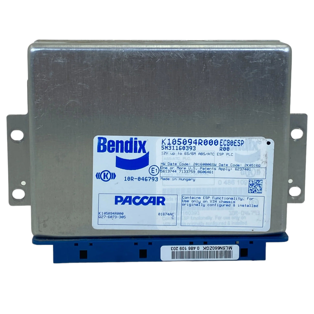 K105094R000 Genuine Bendix ABS ESP Electronic Control Module - Truck To Trailer