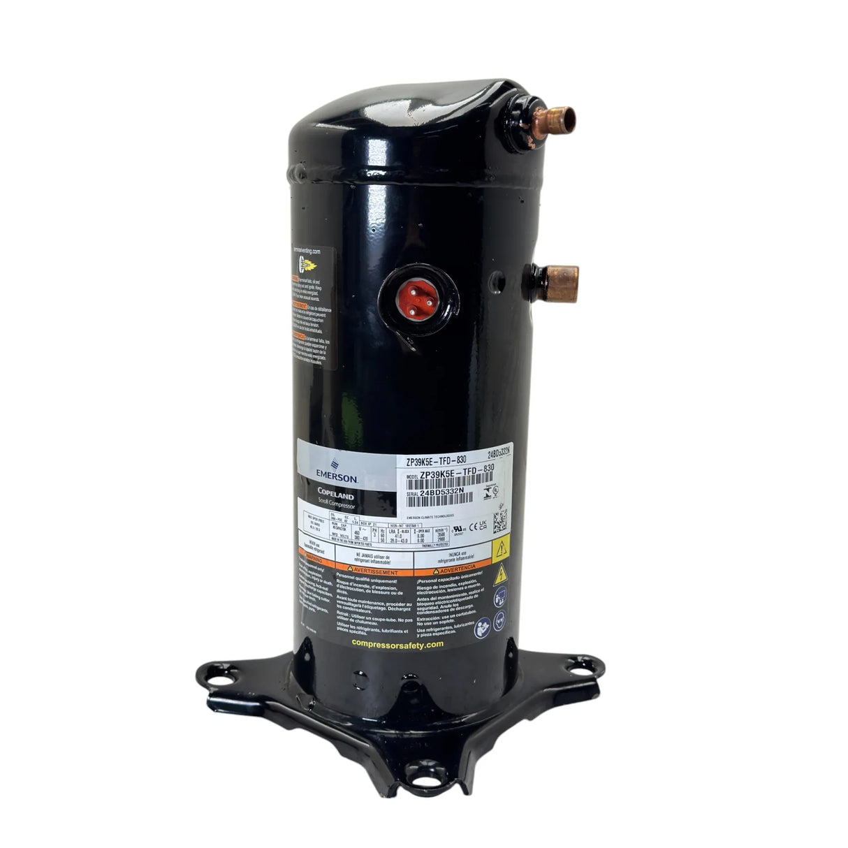 ZP39K5E-TF5-830 Genuine Copeland Scroll Compressor 380-420V - Truck To Trailer