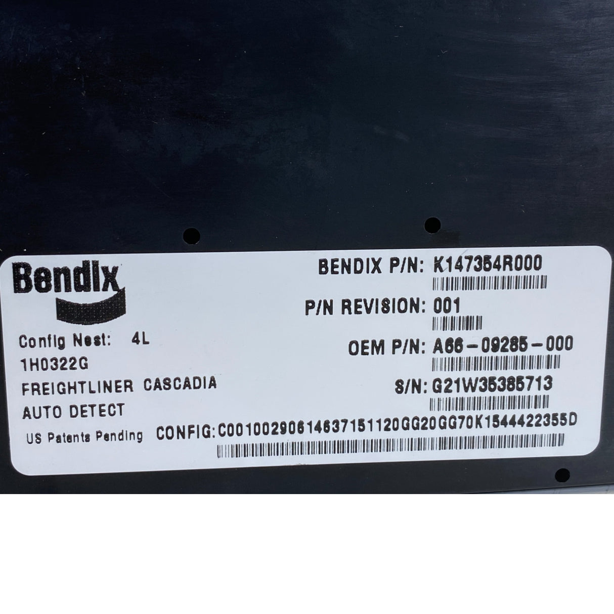 A66-03227-000 Genuine Bendix Lane Guidance ECU Module