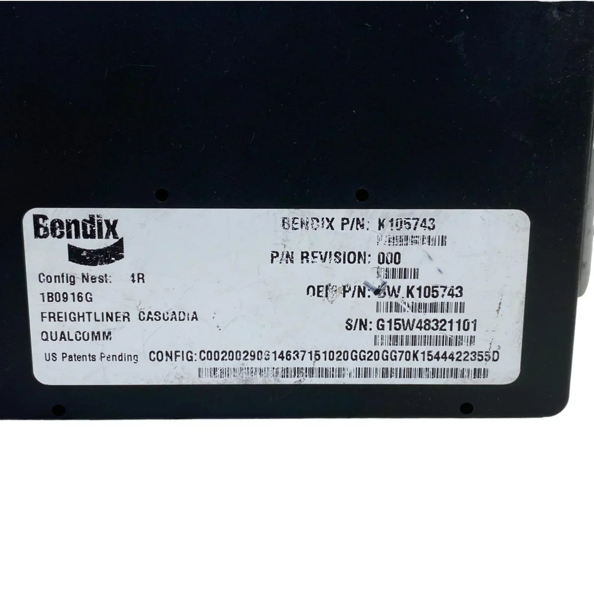 K105743 Genuine Bendix ECU Qualcomm Road Sensor Module - Truck To Trailer