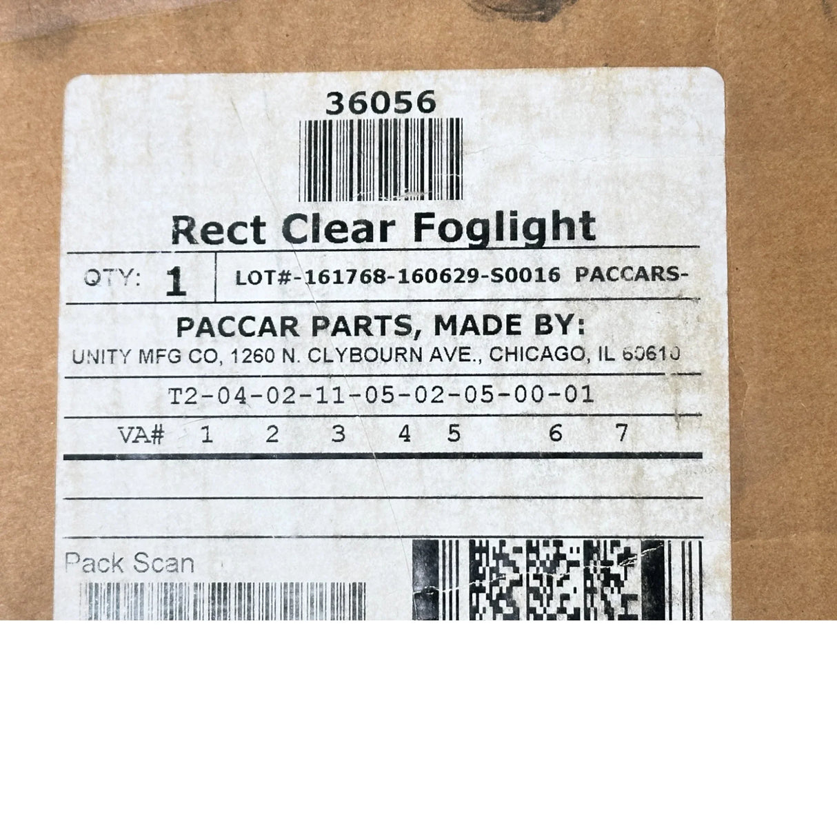 36056 Genuine Peterbilt Lamp Assembly - Truck To Trailer