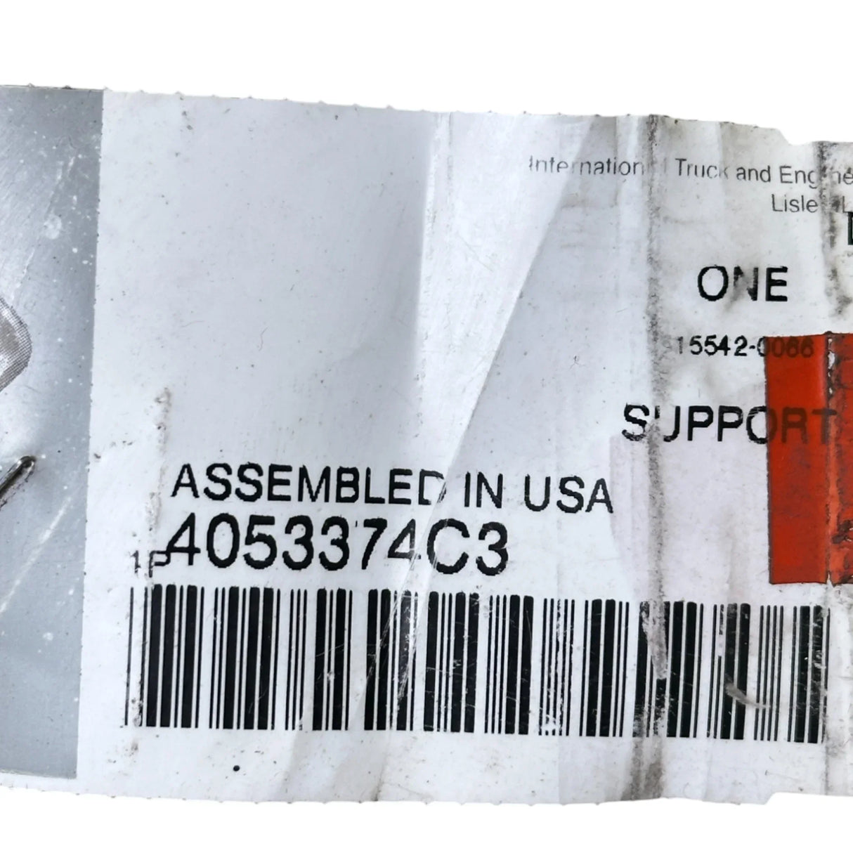 4053374C1 Genuine International Support - Truck To Trailer
