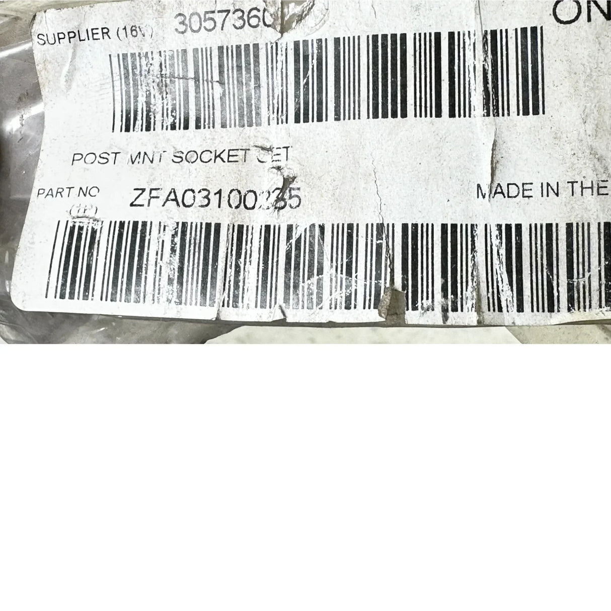 1618871C91 Genuine International Fender Mounting Post Kit - Truck To Trailer