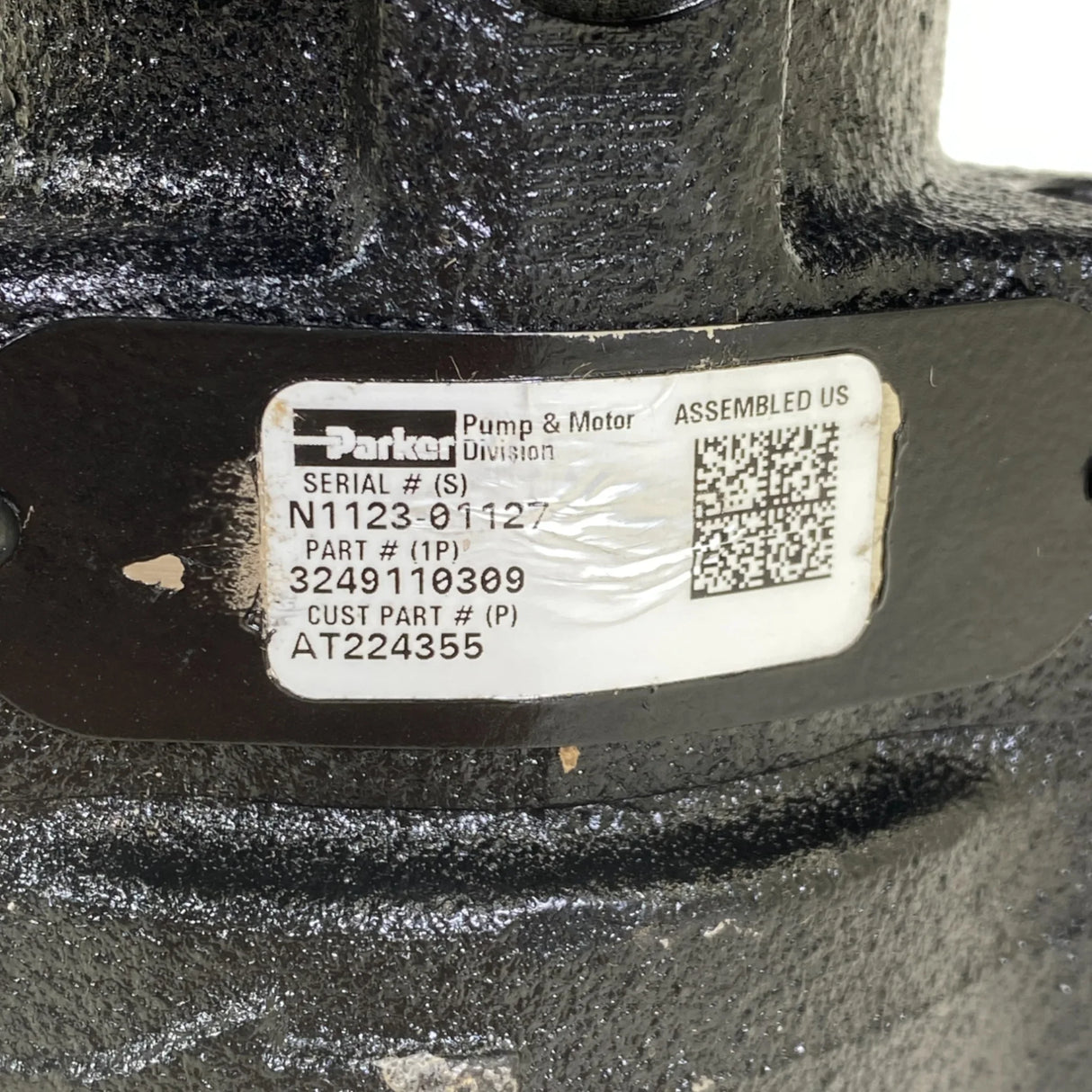 3249110309 Genuine Parker Hydraulic External Gear Pump For CAT - Truck To Trailer