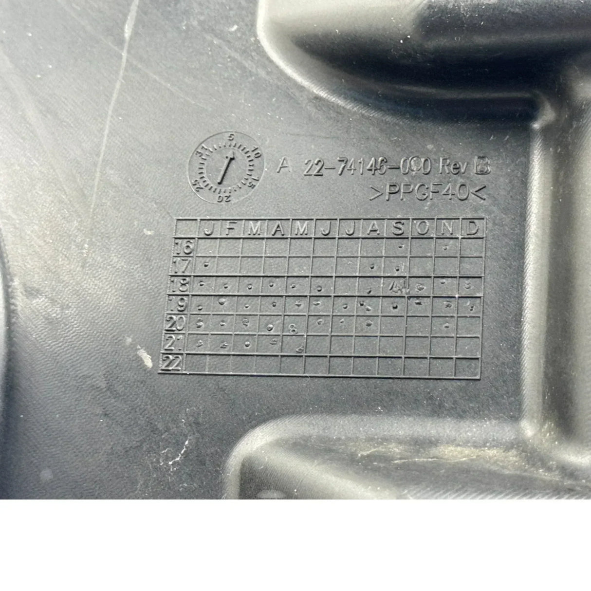 A2274146002 Genuine Freightliner Left Side Splash Shield - Truck To Trailer