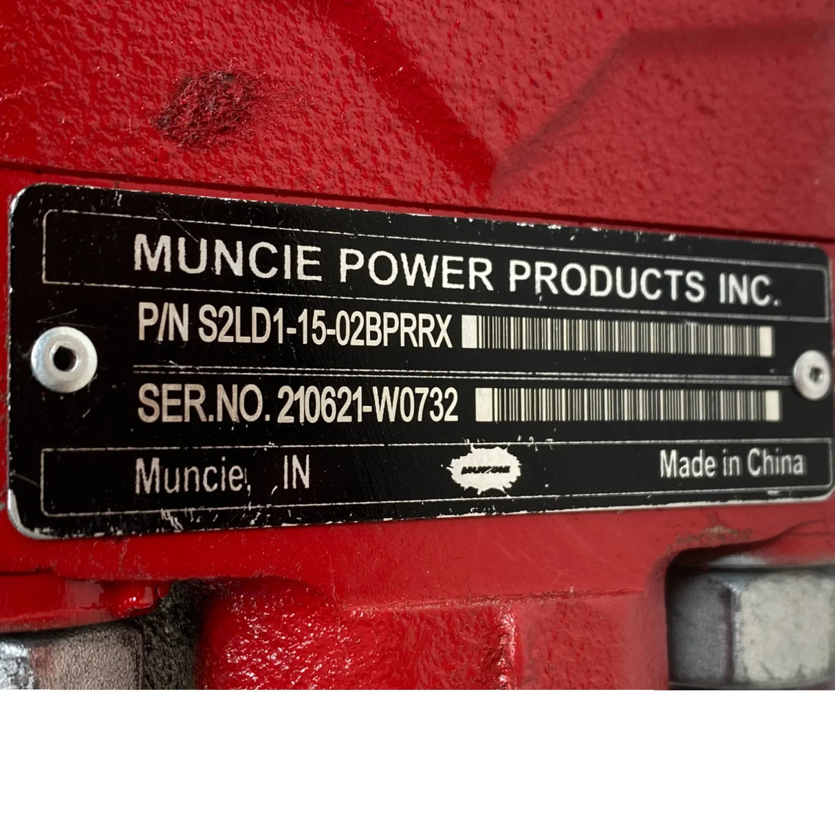 S2LD11502BPRR Genuine Muncie Hoist Pump S Series - Truck To Trailer