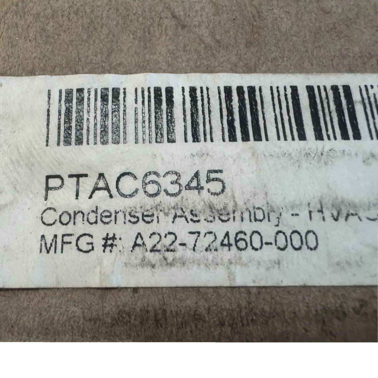 A2272460000 Genuine Freightliner A/C Condenser - Truck To Trailer