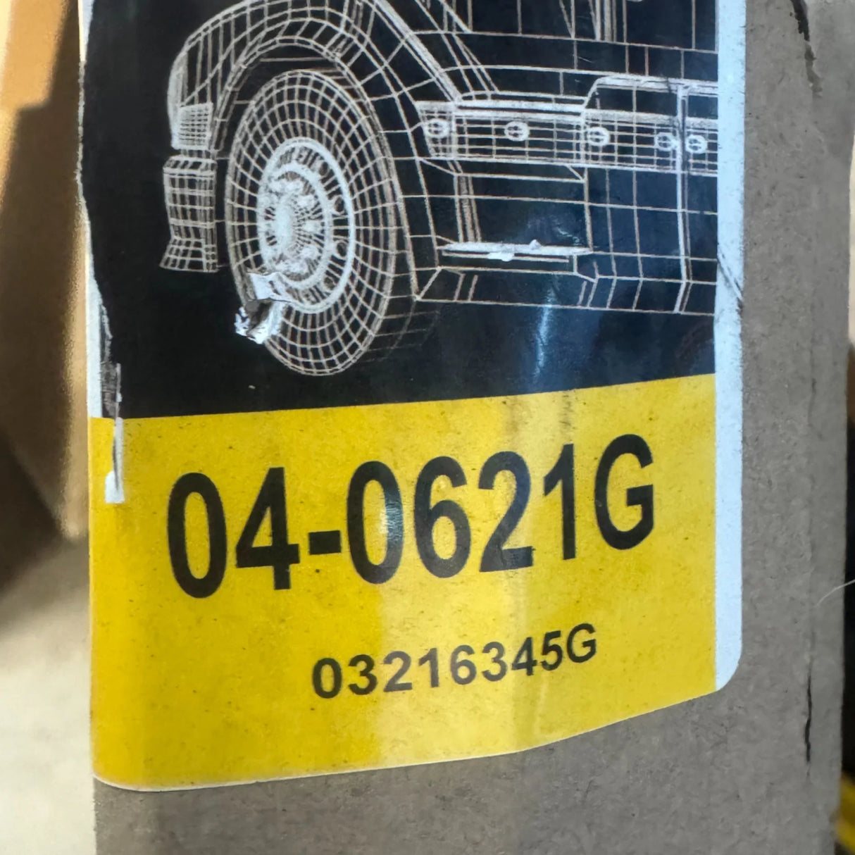 04-0621G Mei A/C Condenser - Truck To Trailer