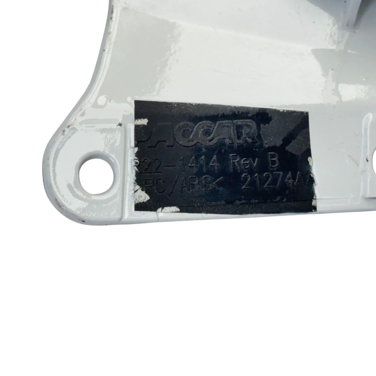 R221414 Genuine Paccar Left Side Closeout Panel - Truck To Trailer