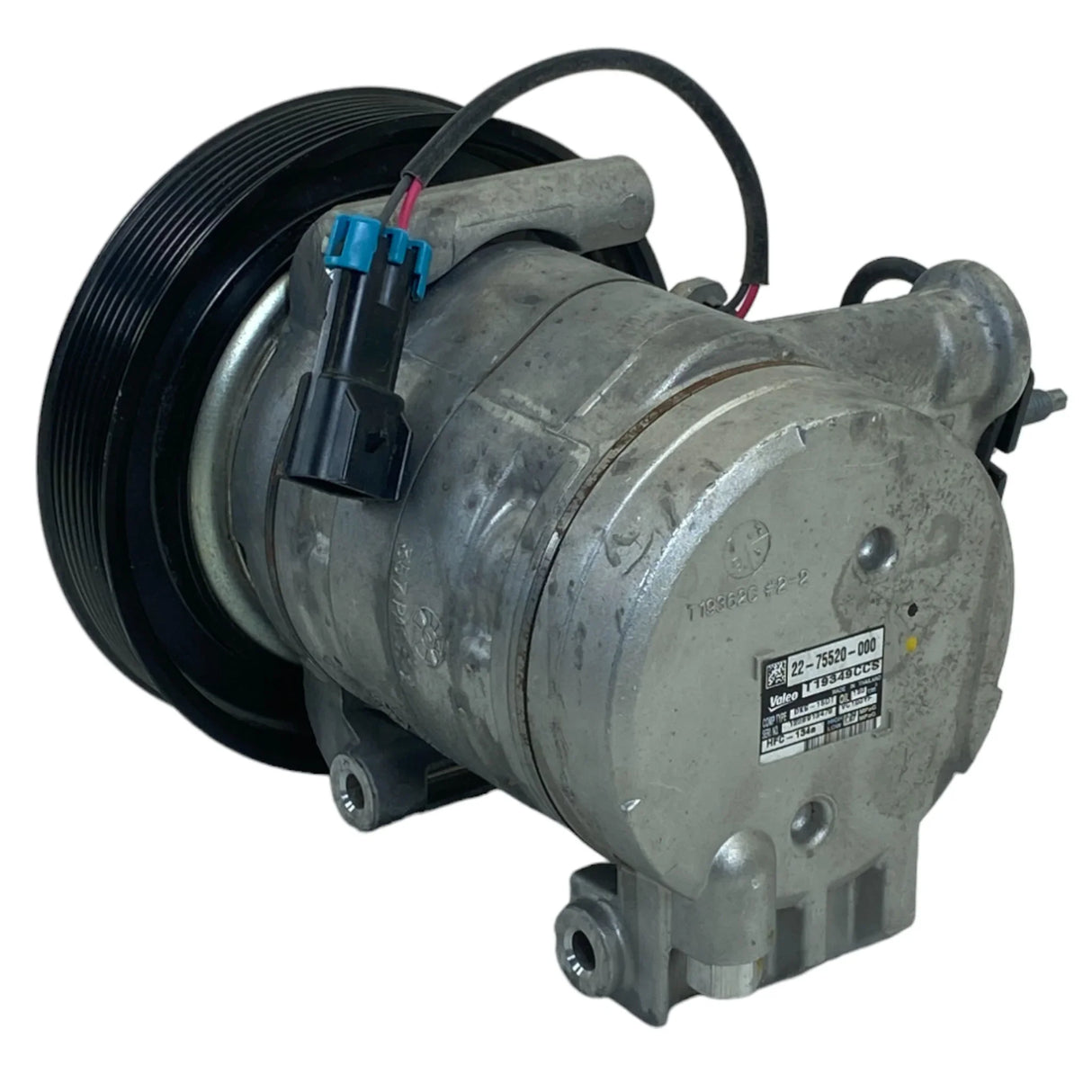 22-75520-000 Genuine Valeo Ac Compressor 160Mm For Freightliner Cascadia - Truck To Trailer