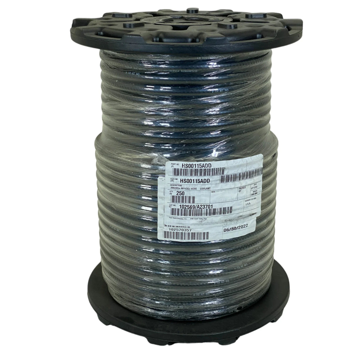 34289 Genuine Fleetrite Premium Coolant Hose 3/8" 246" - Truck To Trailer