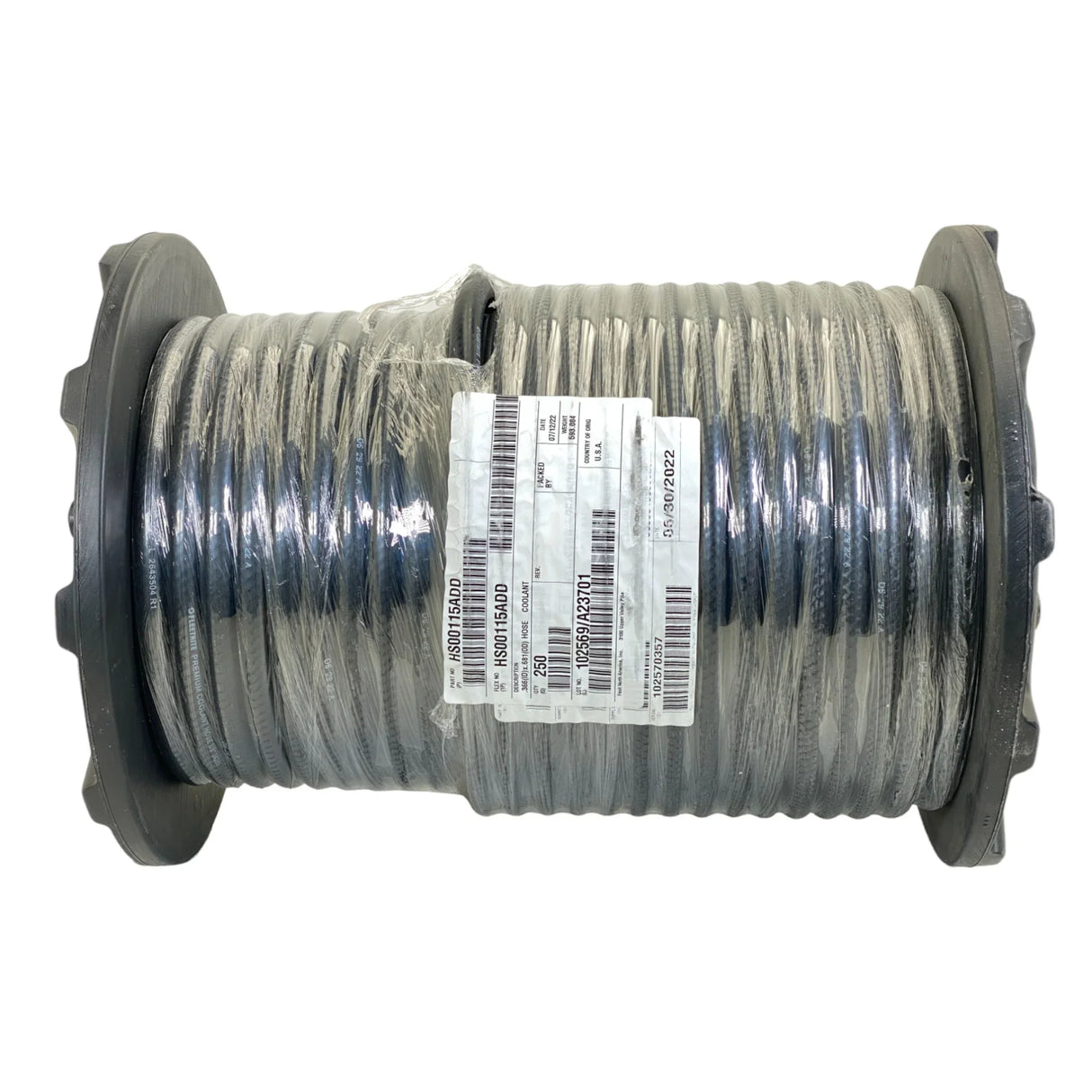 34289 Genuine Fleetrite Premium Coolant Hose 3/8" 246" - Truck To Trailer