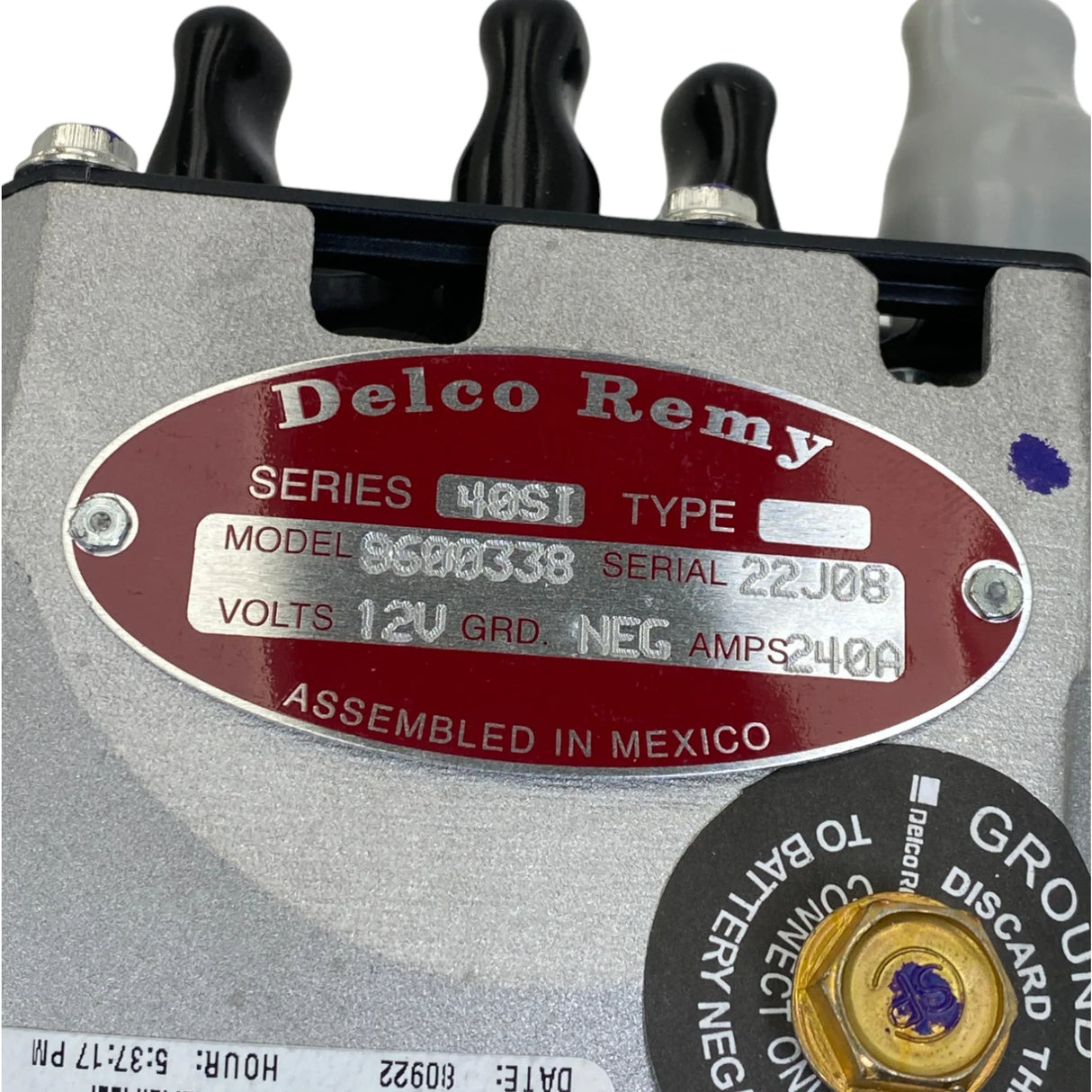 8600338 Genuine Delco Remy Alternator 240A - Truck To Trailer
