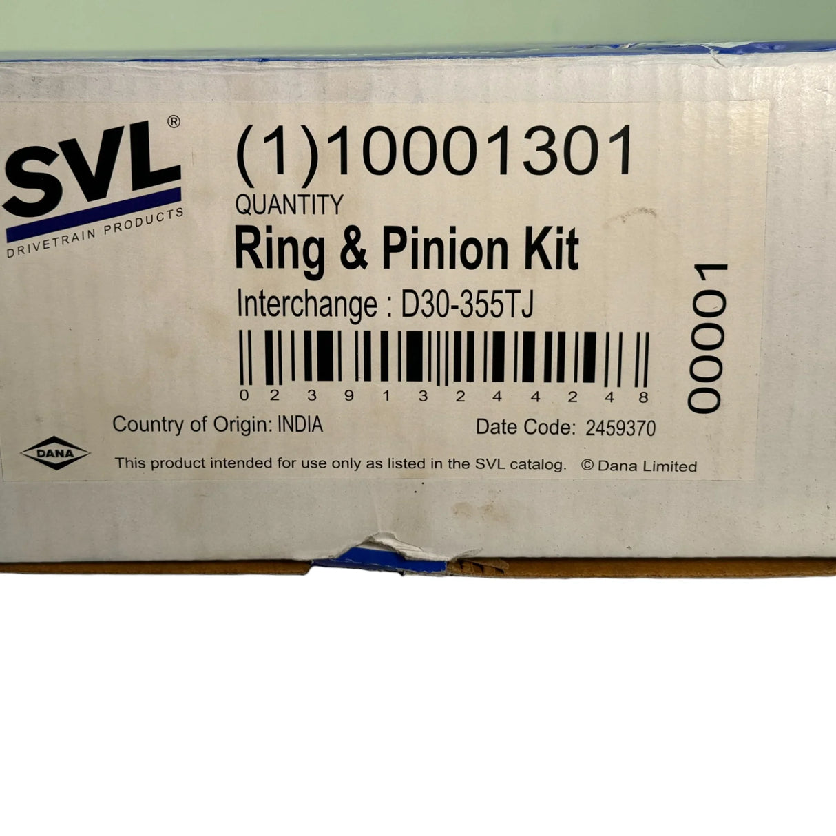10001301 Genuine Dana Differential Ring And Pinion Set 3.55 Ratio - Truck To Trailer