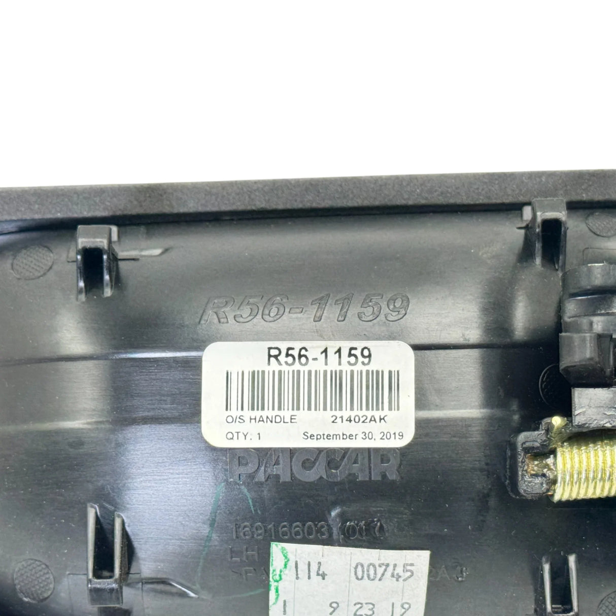 R56-1159 Genuine Peterbilt Left Side Exterior Door Handle - Truck To Trailer