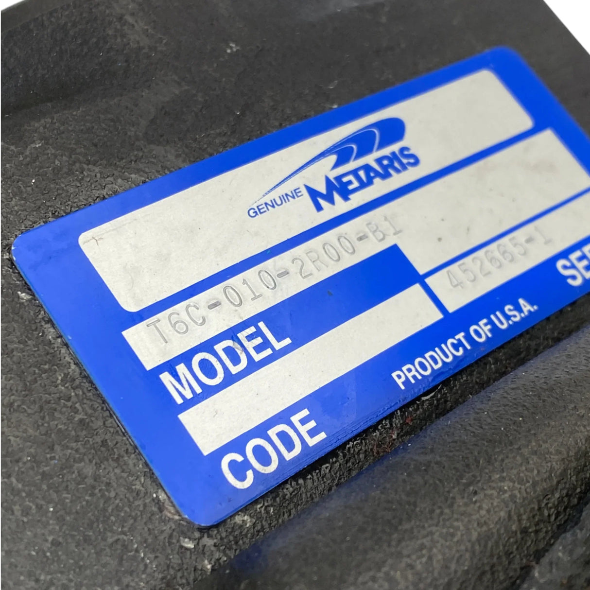 T6C 010 2R00 B1 Genuine Metaris Vane Pump - Truck To Trailer