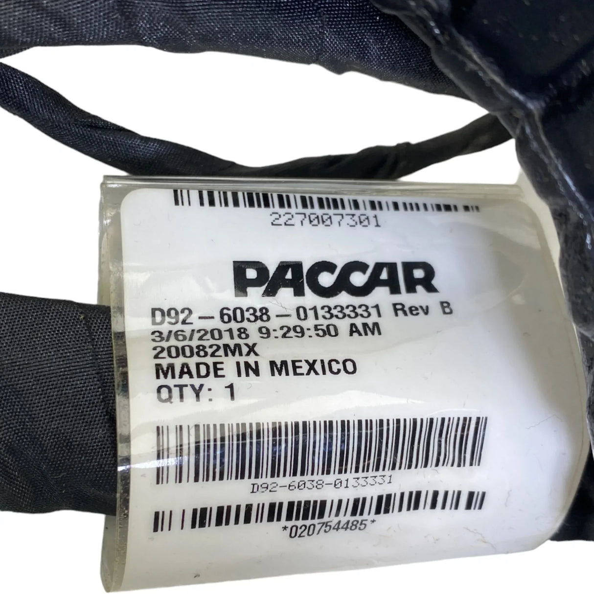 D9260380133331 Genuine Paccar Engine Wiring Harness - Truck To Trailer