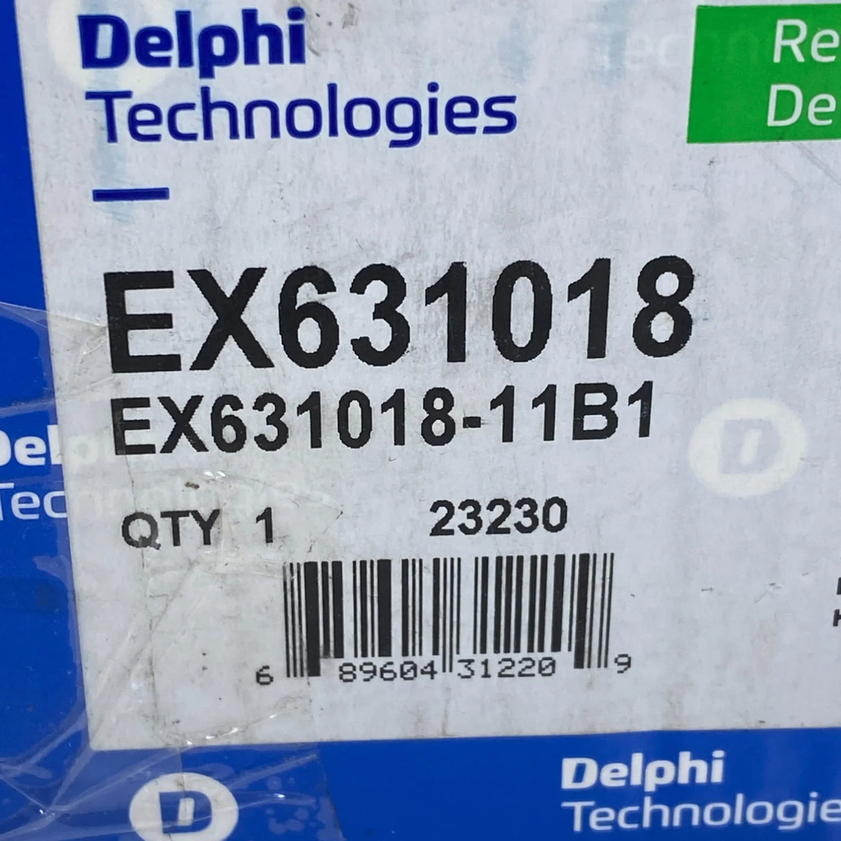 EX631018 Genuine Delphi Fuel Injector E3.25 - Truck To Trailer