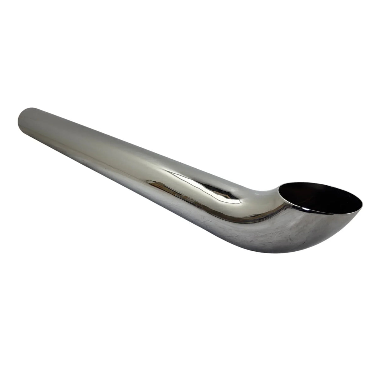 3613806C1 Genuine International Tail Turnback Bright Exhaust Pipe - Truck To Trailer