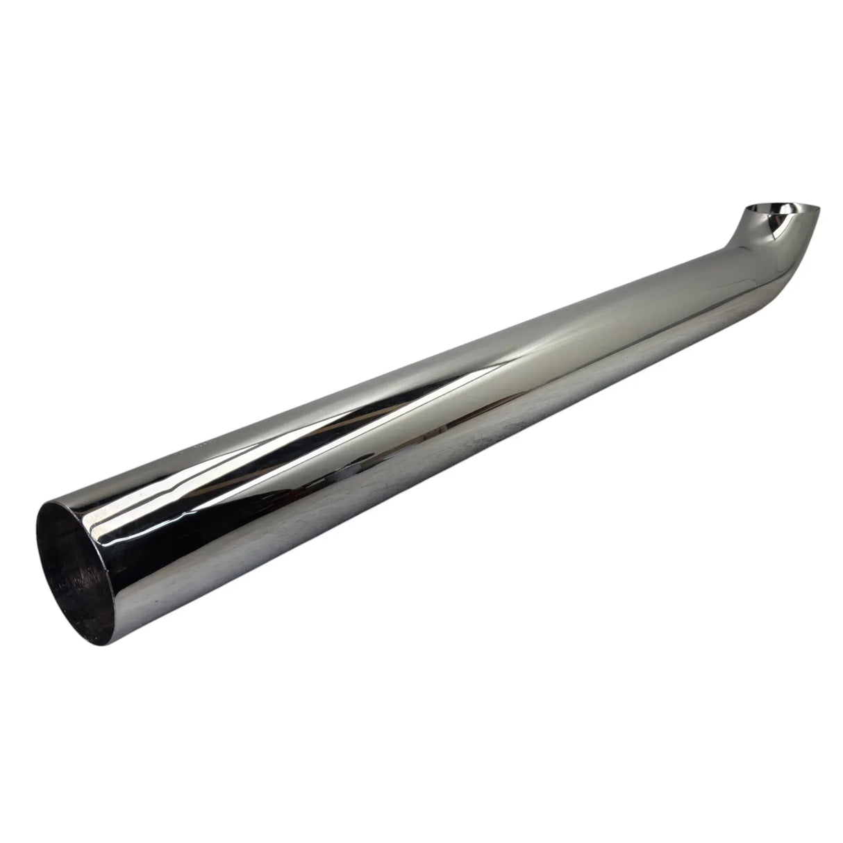 3613806C1 Genuine International Tail Turnback Bright Exhaust Pipe - Truck To Trailer