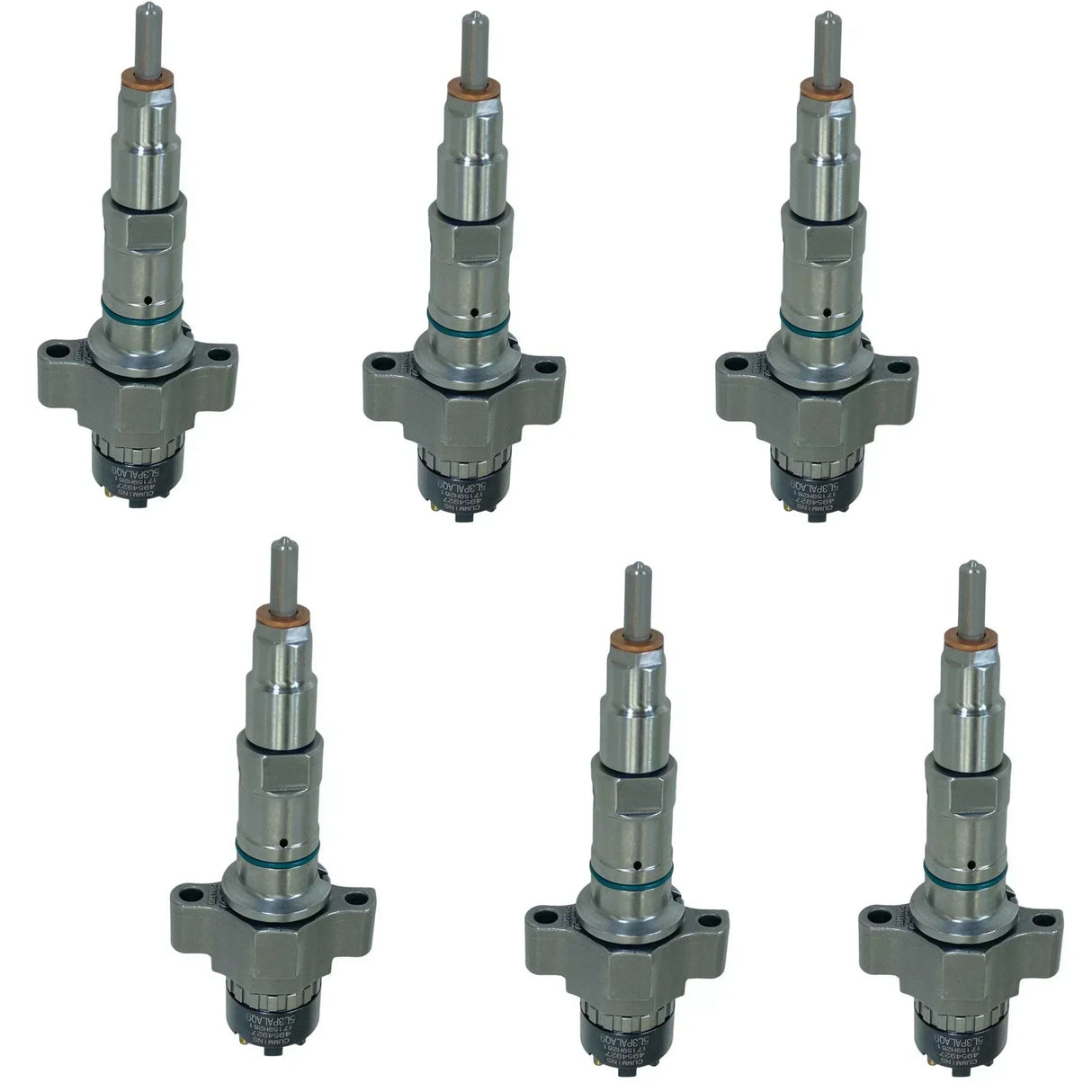 5579403PX Oem Cummins Set Of Six Injectors Six For Xpi Fuel Systems On Epa07 8.9L Isc/Isl - Truck To Trailer