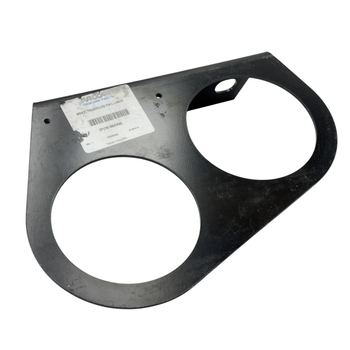 16-06449L Genuine Peterbilt Tail Left Side Light Bracket - Truck To Trailer